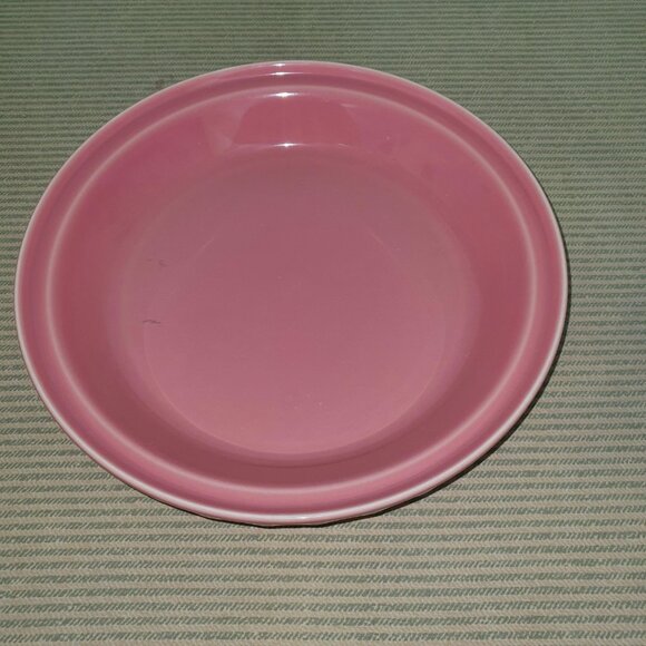 Fiestaware Pie Plate Deep Dish 10 1/4” Rose Pink Fiesta Baking - Picture 5 of 11